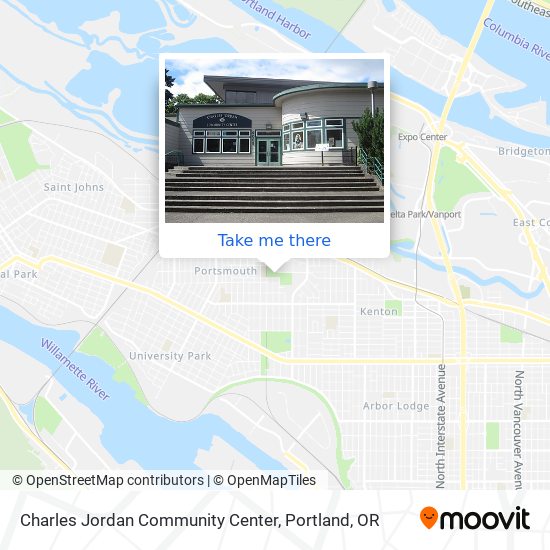 Mapa de Charles Jordan Community Center