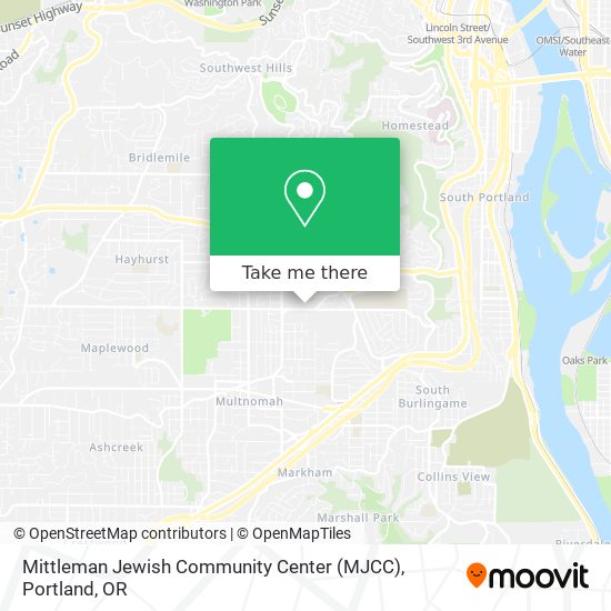 Mittleman Jewish Community Center (MJCC) map