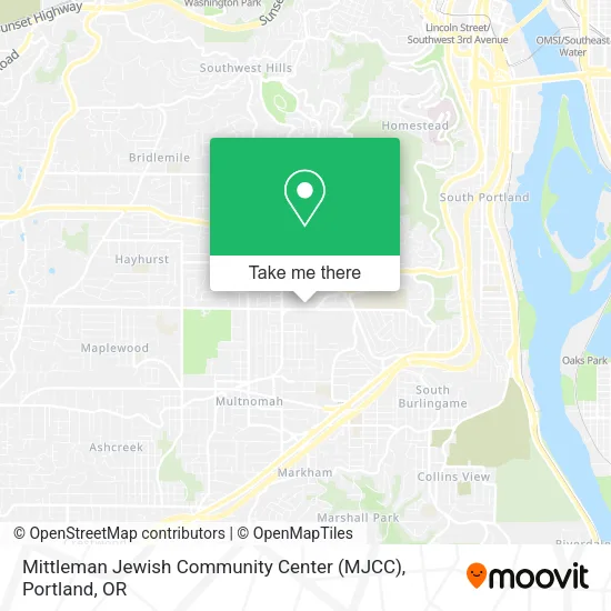 Mittleman Jewish Community Center (MJCC) map
