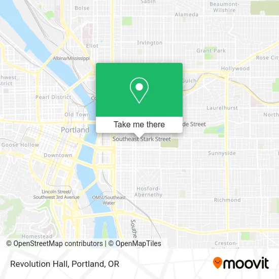 Revolution Hall map