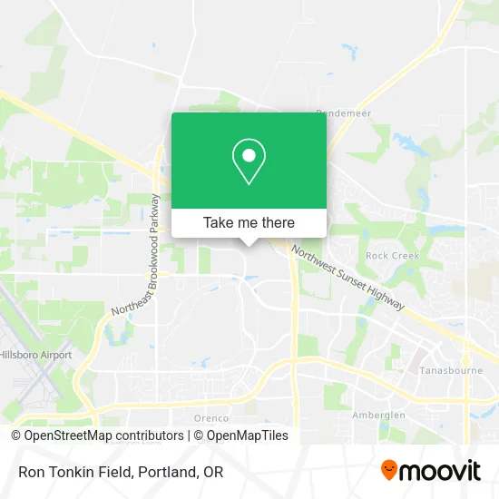 Ron Tonkin Field map