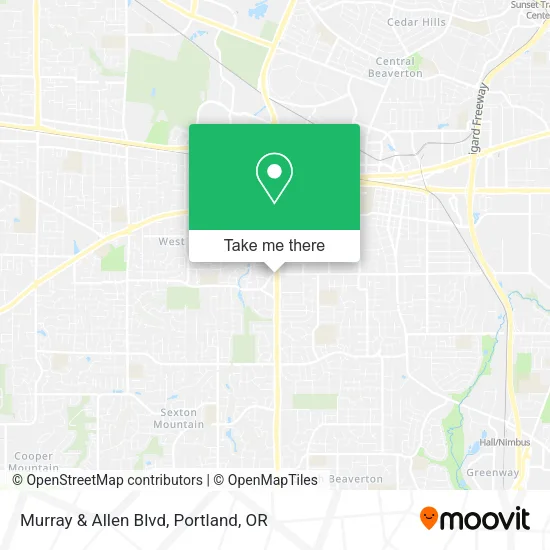 Mapa de Murray & Allen Blvd