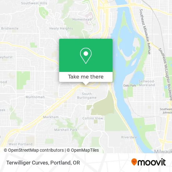 Terwilliger Curves map
