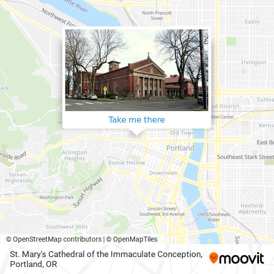 St. Mary's Cathedral of the Immaculate Conception map