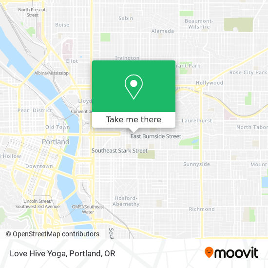 Mapa de Love Hive Yoga