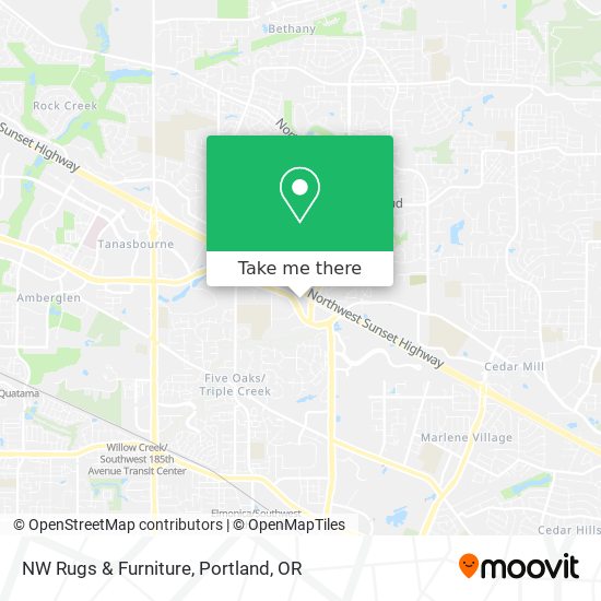 NW Rugs & Furniture map
