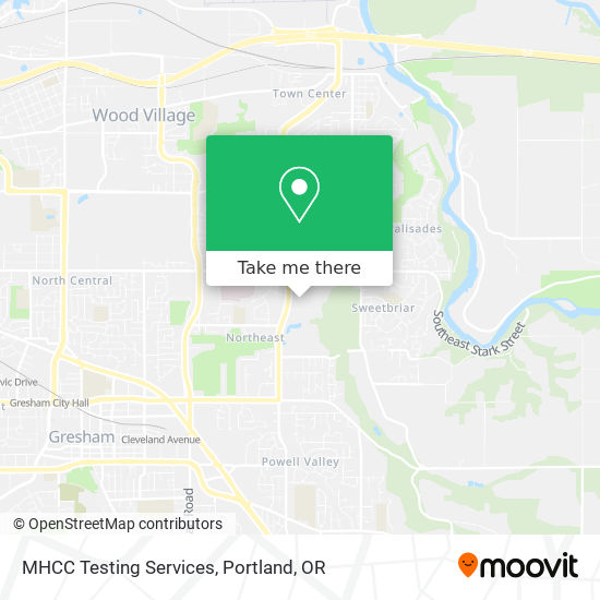 Mapa de MHCC Testing Services