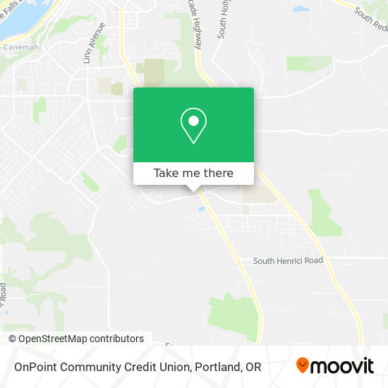 Mapa de OnPoint Community Credit Union