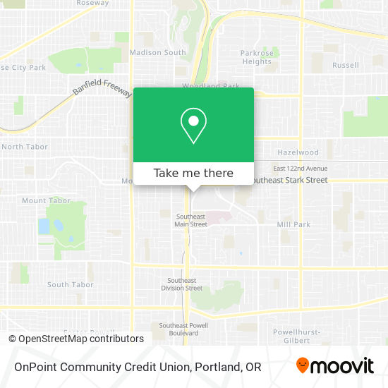 OnPoint Community Credit Union map