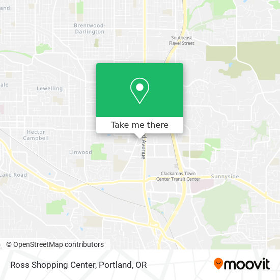 Mapa de Ross Shopping Center