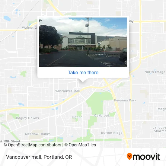 Vancouver  mall map