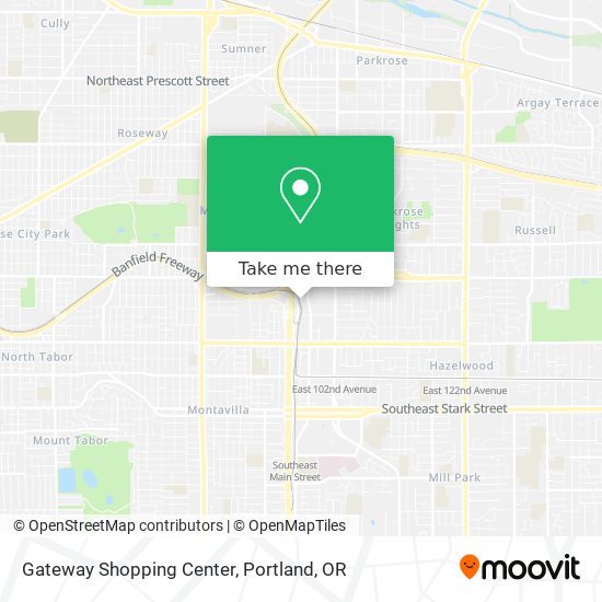 Mapa de Gateway Shopping Center