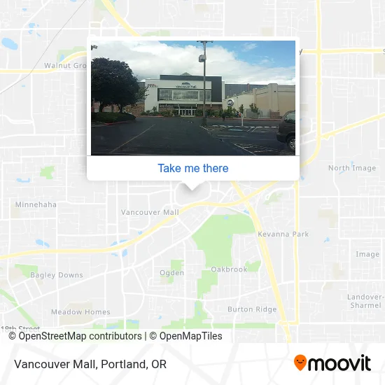 Vancouver Mall map