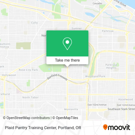 Mapa de Plaid Pantry Training Center