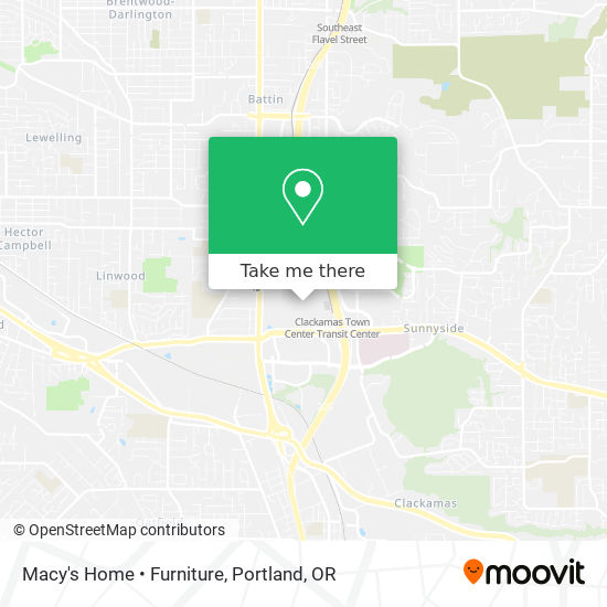 Macy's Home • Furniture map
