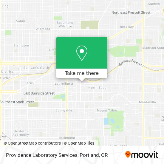 Providence Laboratory Services map