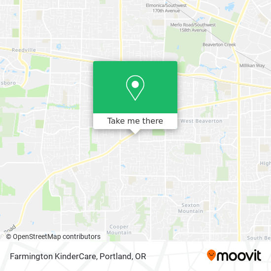 Farmington KinderCare map