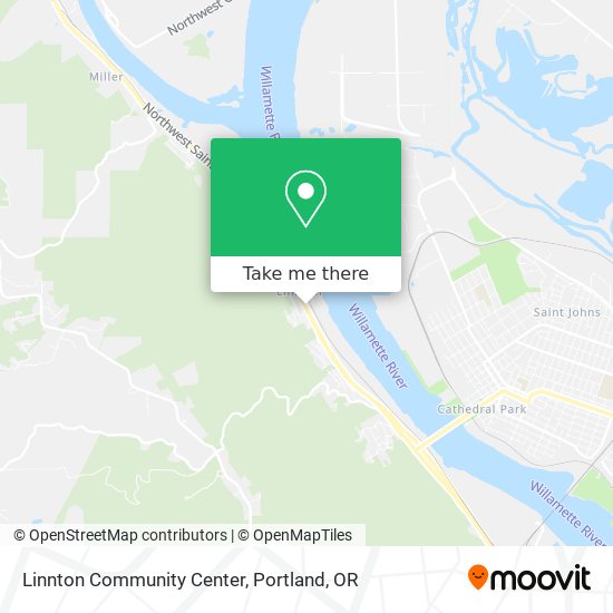 Mapa de Linnton Community Center