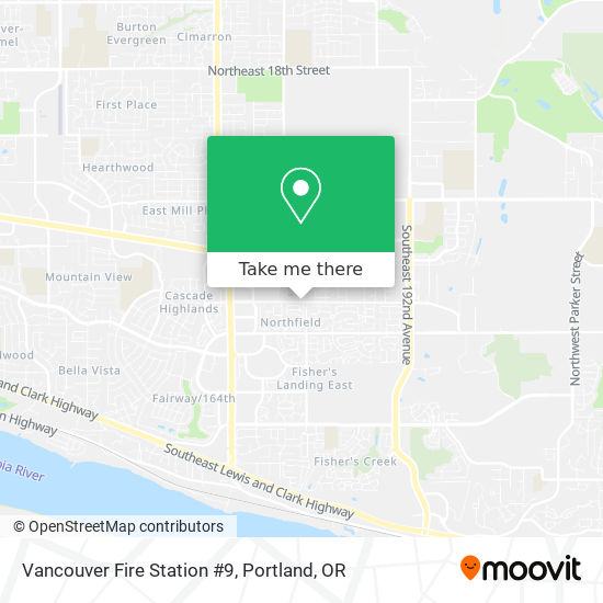 Mapa de Vancouver Fire Station #9
