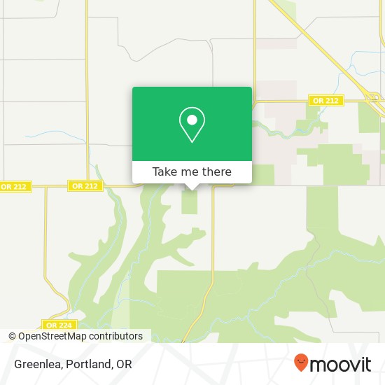 Greenlea map