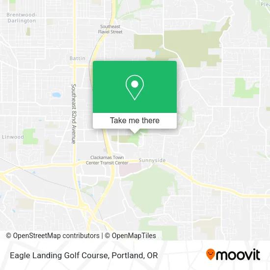 Mapa de Eagle Landing Golf Course