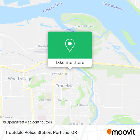 Troutdale Police Station map