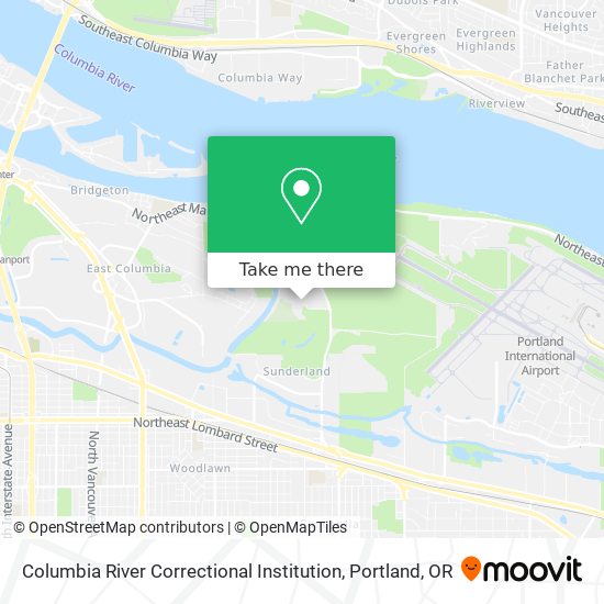 Mapa de Columbia River Correctional Institution