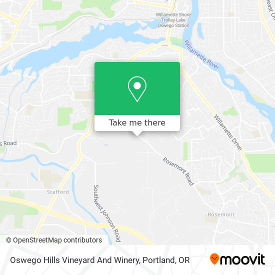 Oswego Hills Vineyard And Winery map