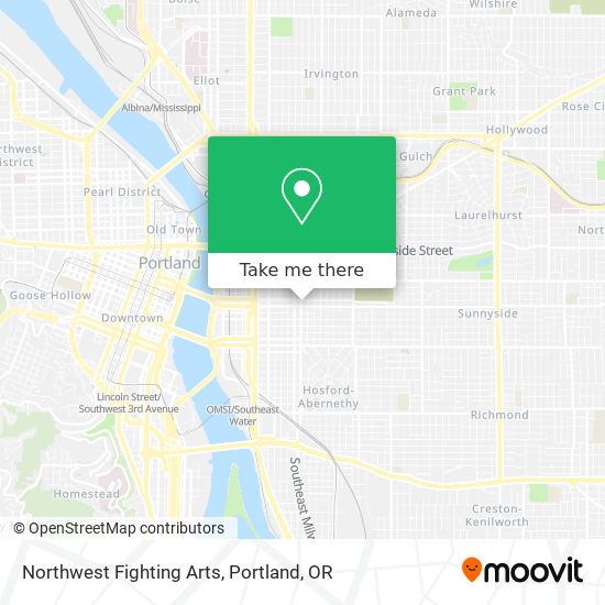 Mapa de Northwest Fighting Arts