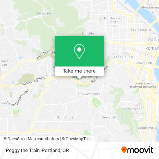 Mapa de Peggy the Train