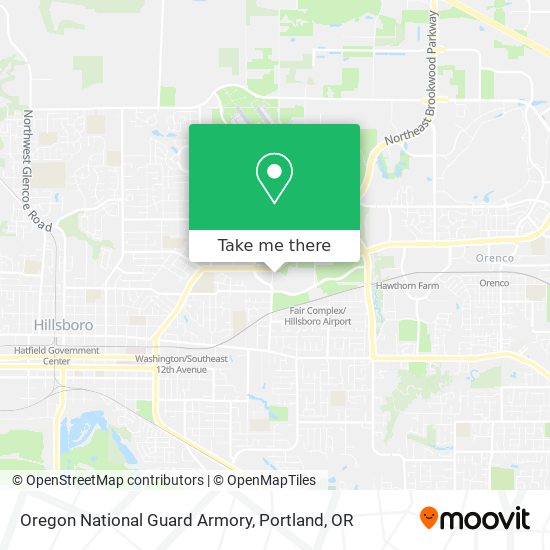 Mapa de Oregon National Guard Armory