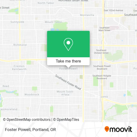 Foster Powell map