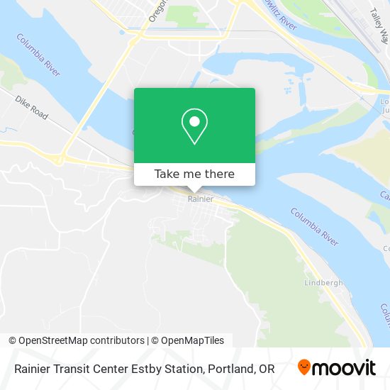 Mapa de Rainier Transit Center Estby Station