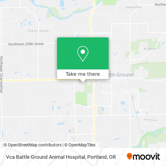 Vca Battle Ground Animal Hospital map