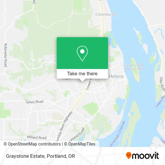 Graystone Estate map