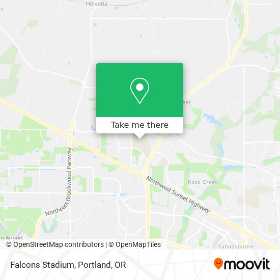 Falcons Stadium map