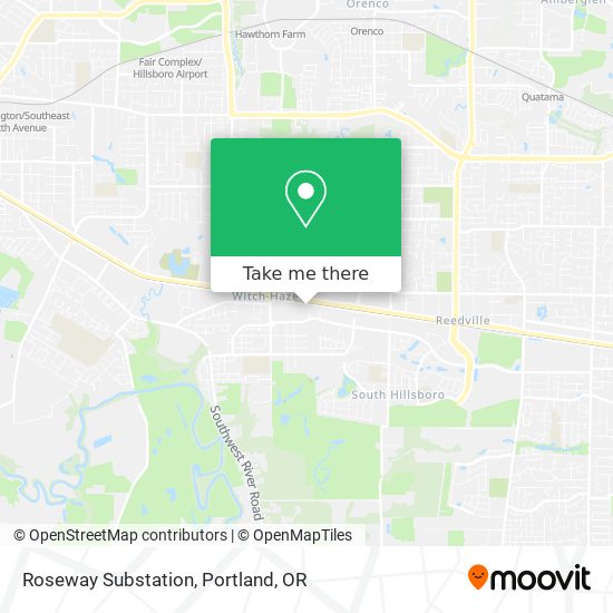 Roseway Substation map