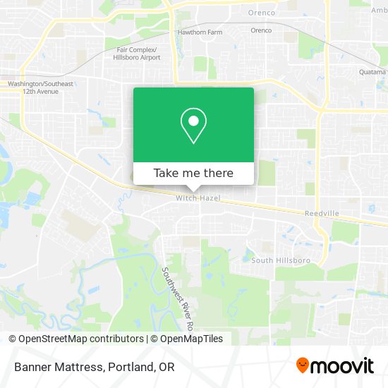 Banner Mattress map