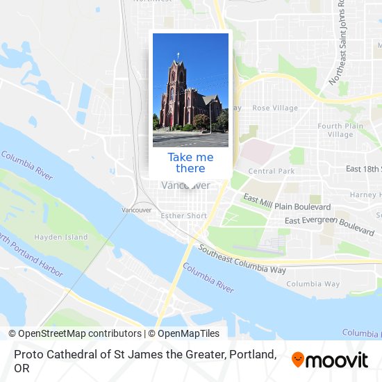 Mapa de Proto Cathedral of St James the Greater
