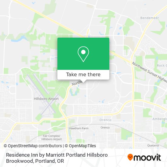 Residence Inn by Marriott Portland Hillsboro Brookwood map
