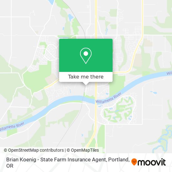Mapa de Brian Koenig - State Farm Insurance Agent