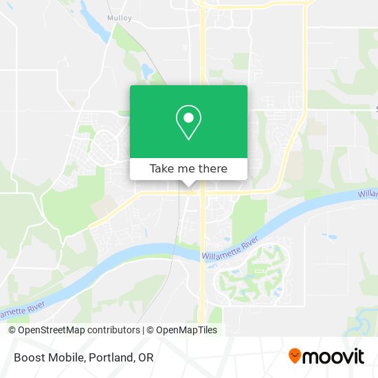 Boost Mobile map