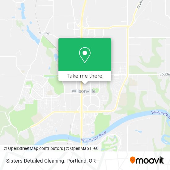 Sisters Detailed Cleaning map
