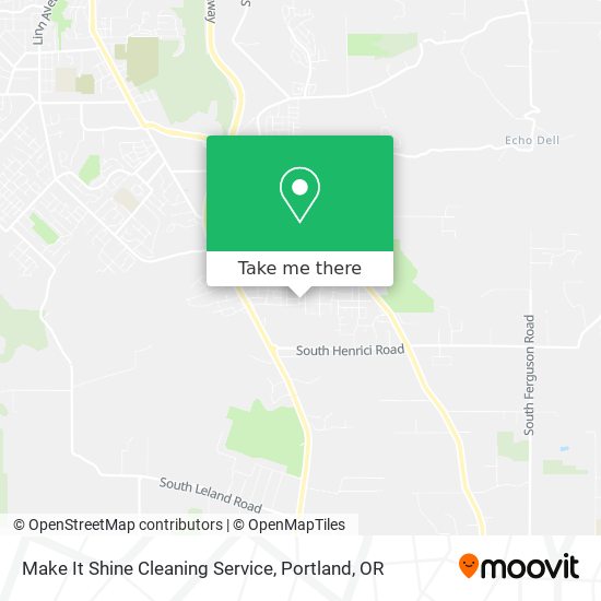 Mapa de Make It Shine Cleaning Service