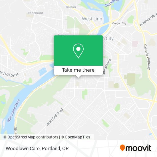 Woodlawn Care map