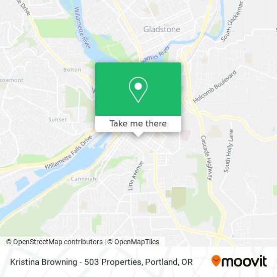 Mapa de Kristina Browning - 503 Properties
