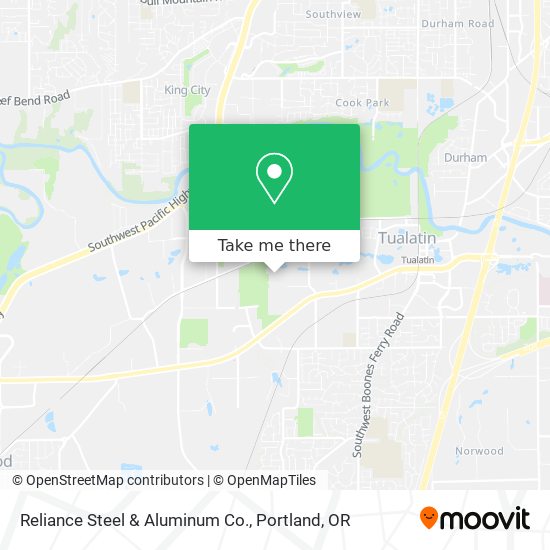 Mapa de Reliance Steel & Aluminum Co.