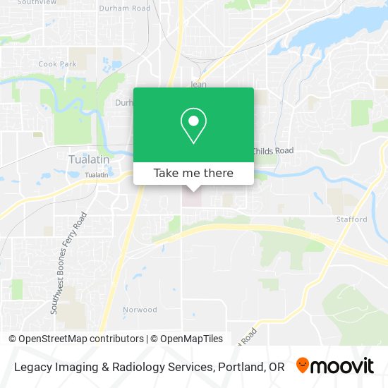 Legacy Imaging & Radiology Services map