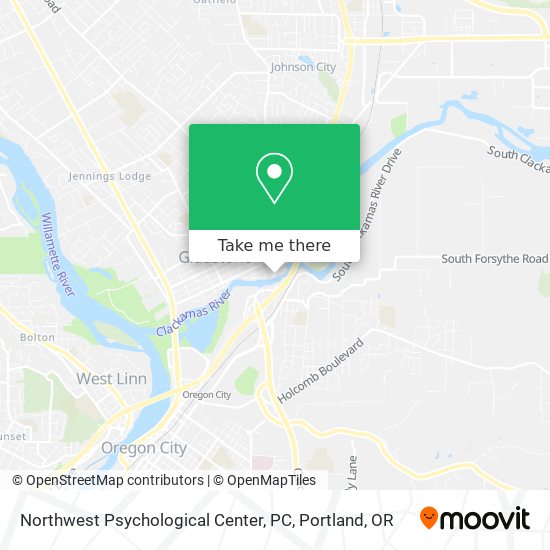 Mapa de Northwest Psychological Center, PC