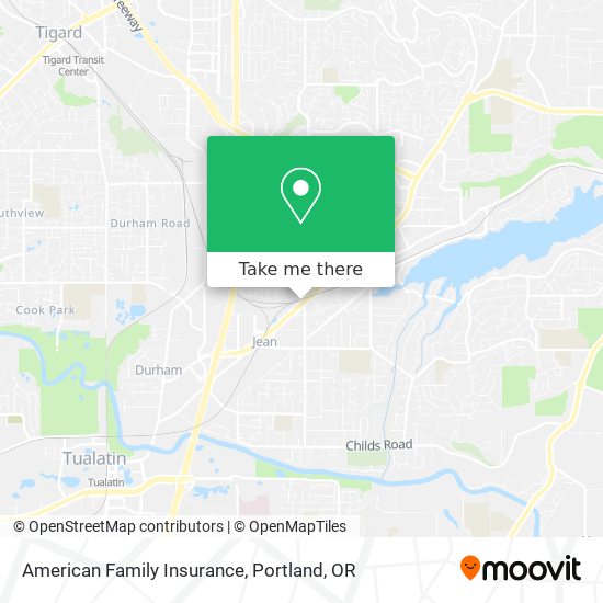 Mapa de American Family Insurance